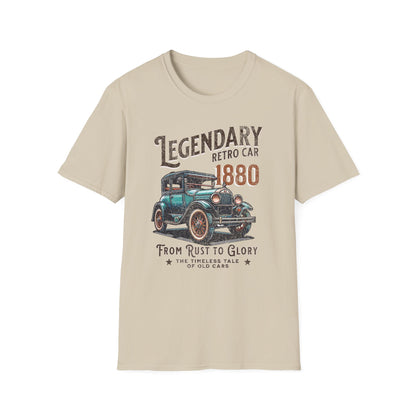 Legendary Retro Car Unisex T-Shirt