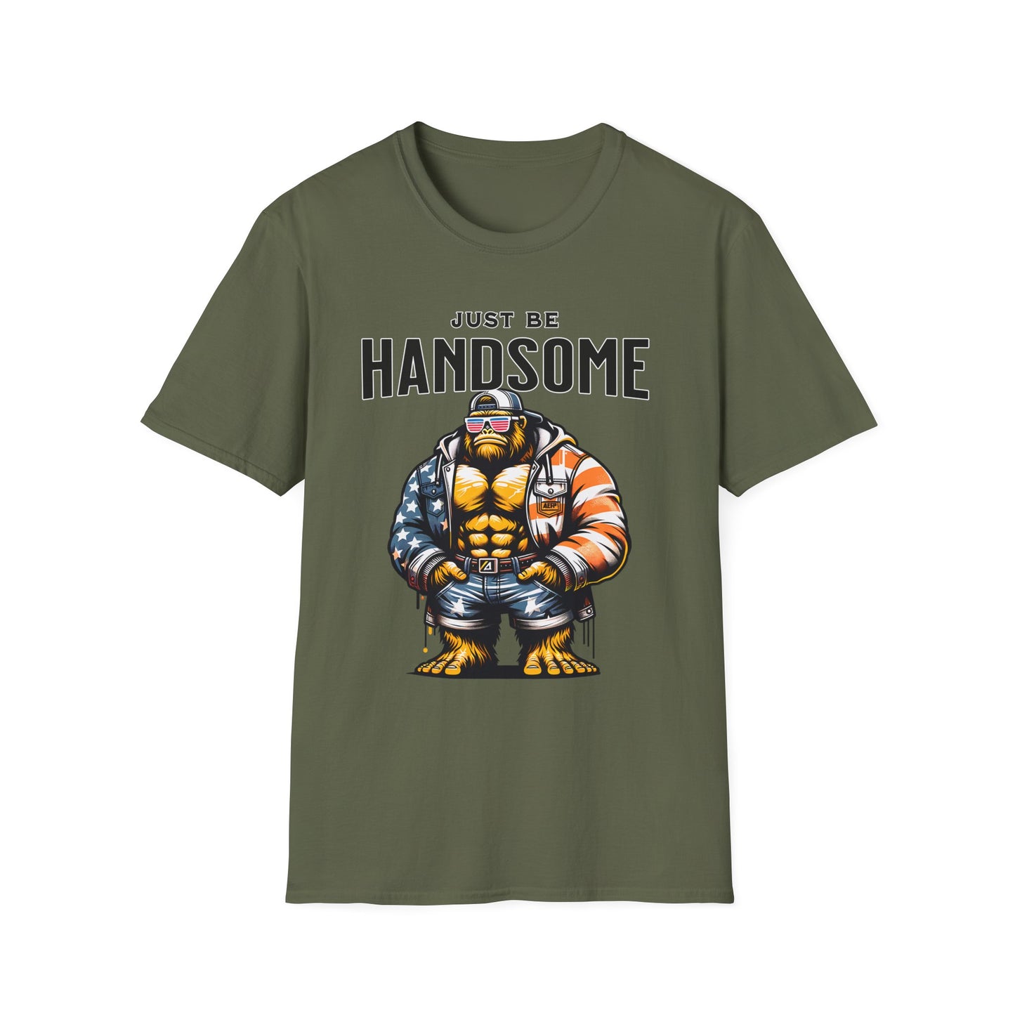 Bigfoot Unisex - Handsome Wilderness T-Shirt