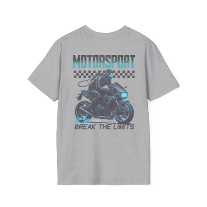 Break the Limits, Motorcycle Ride Unisex T-Shirt