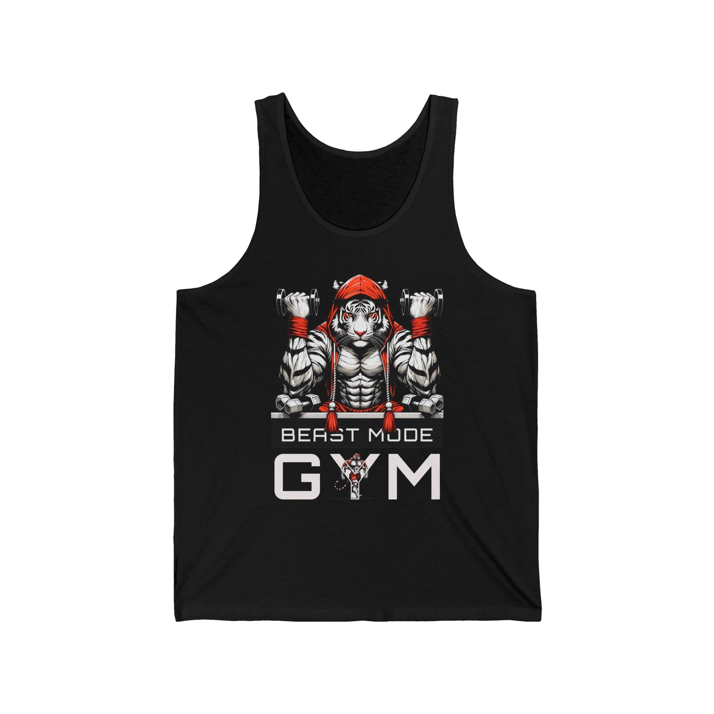 Beast Mode Tiger Workout Tank Top