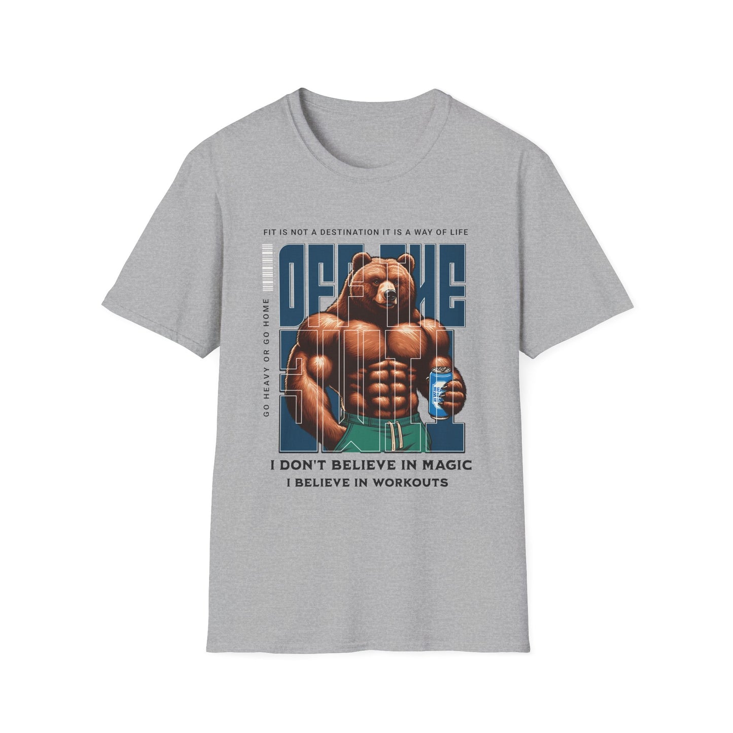 Fitness Time Motivational Workout T-Shirt