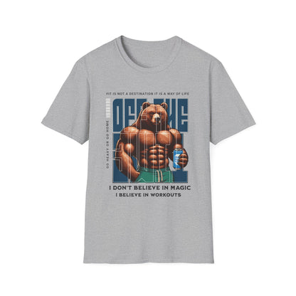Fitness Time Motivational Workout T-Shirt