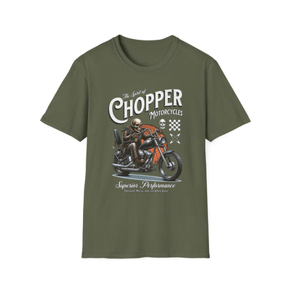 Chopper Motorcycle Unisex T-Shirt