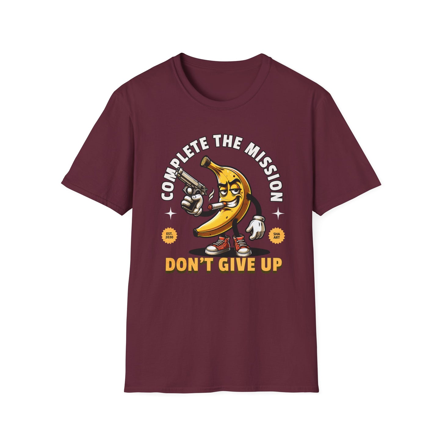 Banana Gun - Complete the Mission Unisex T-Shirt