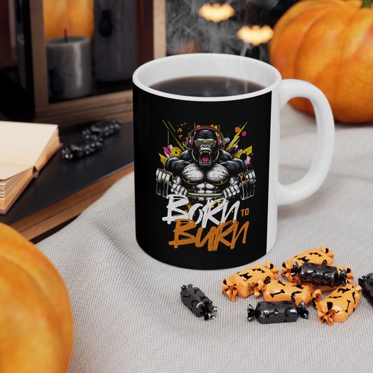 Gorilla Fitness Ceramic Mug, 11oz
