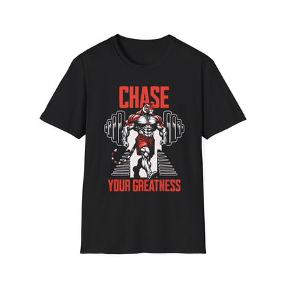 Motivational Tiger - Chase Your Greatness T-Shirt