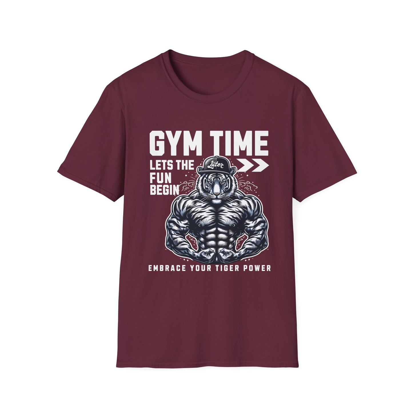 Tiger Gym Time Unisex T-Shirt