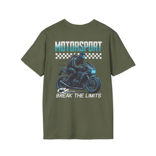 Break the Limits, Motorcycle Ride Unisex T-Shirt