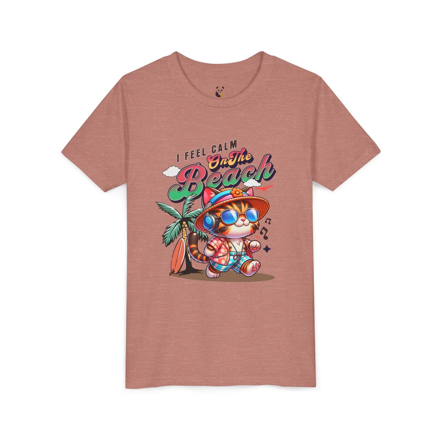 Cat Beach Youth Tee