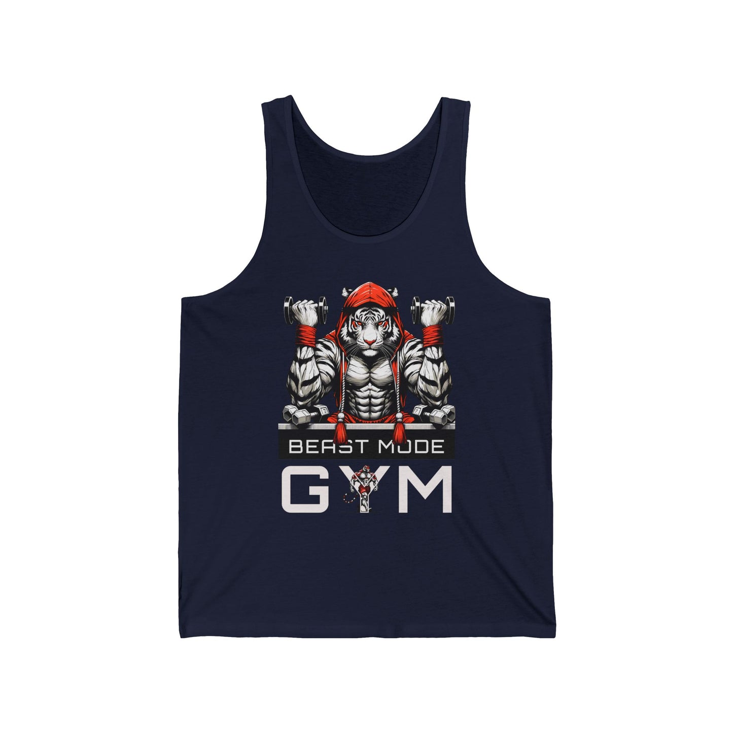 Beast Mode Tiger Workout Tank Top