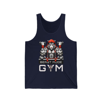 Beast Mode Tiger Workout Tank Top