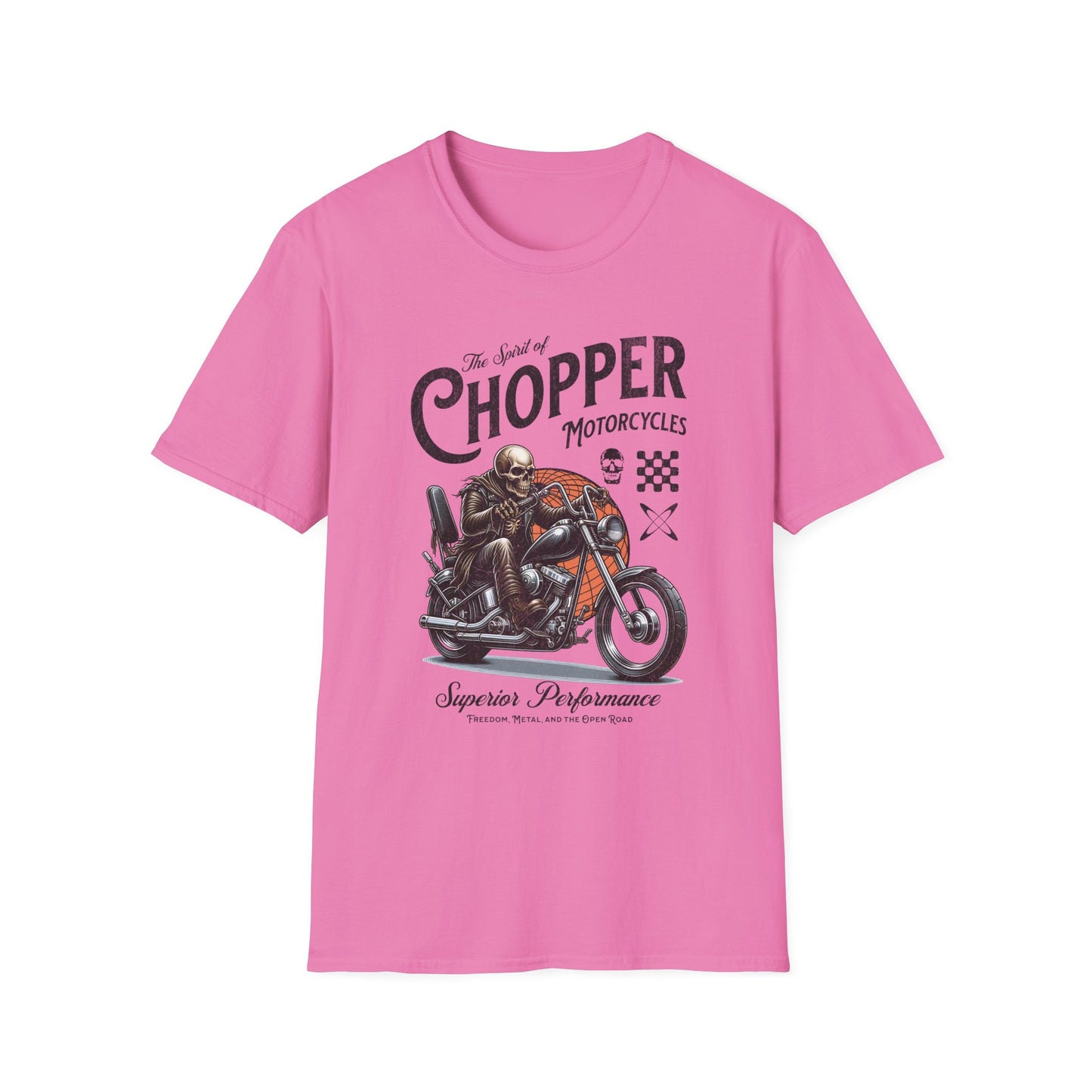 Chopper Motorcycle Unisex T-Shirt