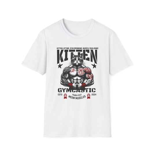 Cat Bodybuilding T-Shirt