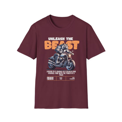 Unleash The Beast, Motorcycle Ride Unisex T-Shirt