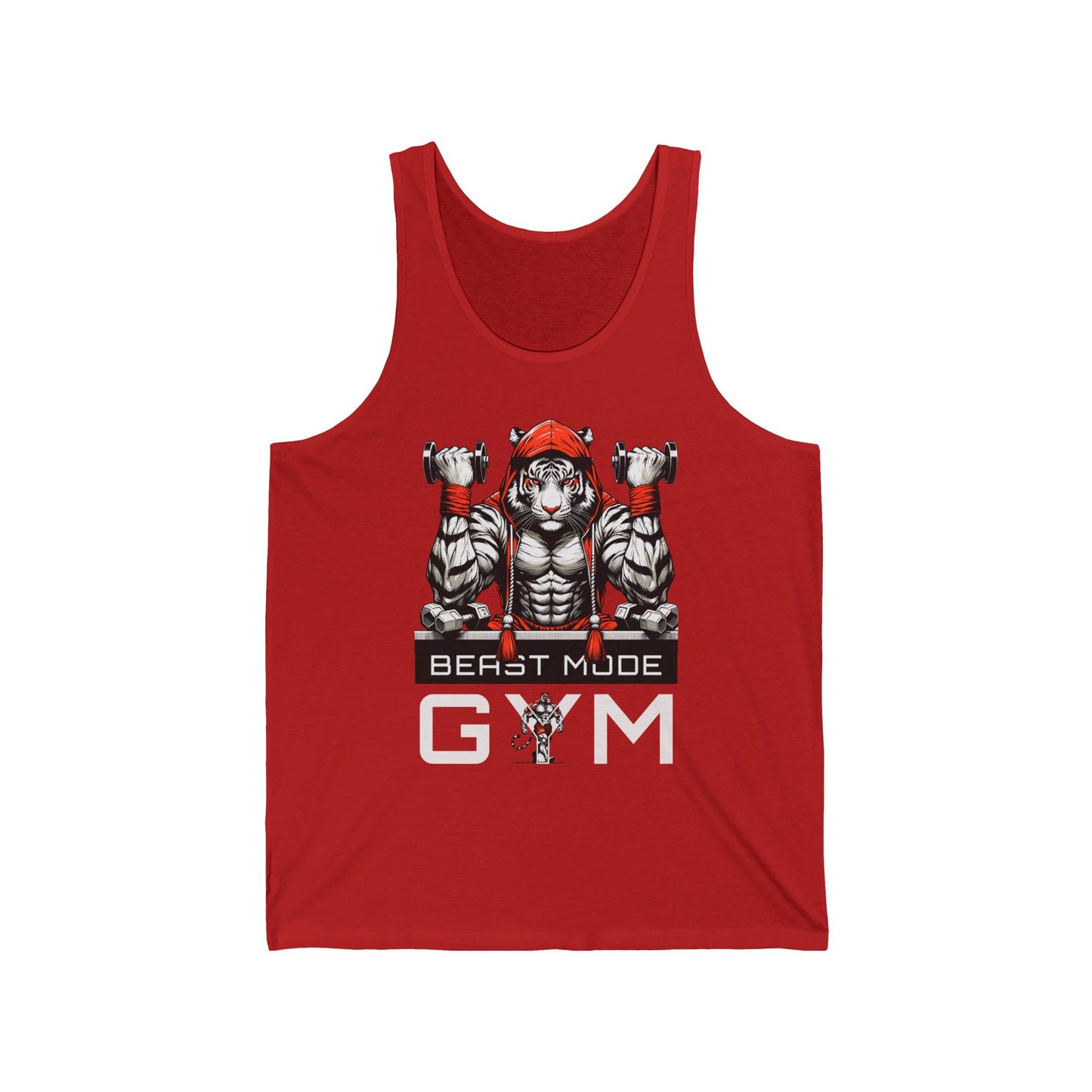Beast Mode Tiger Workout Tank Top