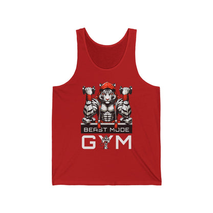 Beast Mode Tiger Workout Tank Top