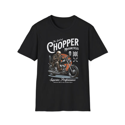 Chopper Motorcycle Unisex T-Shirt
