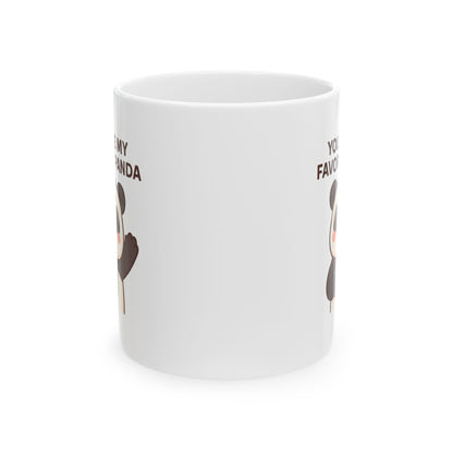 Coffee Mug - Cute Panda with Coffee Design