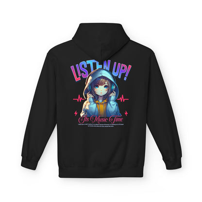 Listen Up It's Music Time Hoodie