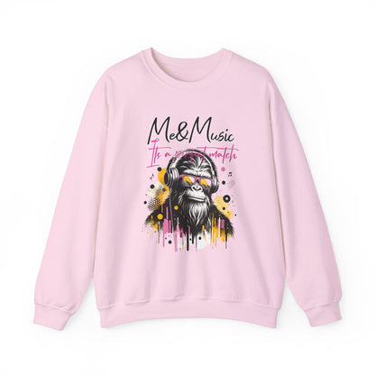 Bigfoot Music Time Crewneck Sweatshirt