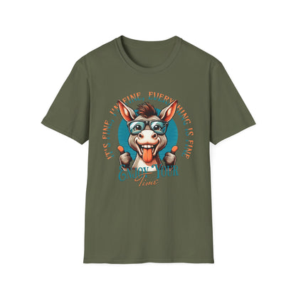 Donkey T-Shirt - Happy Donkey Design