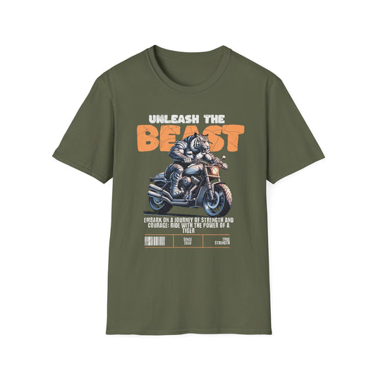 Unleash The Beast, Motorcycle Ride Unisex T-Shirt