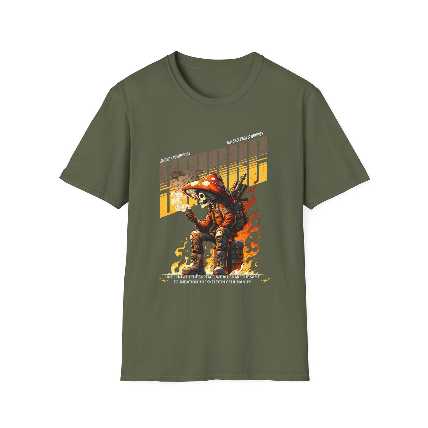 Skeleton Smoker T-Shirt