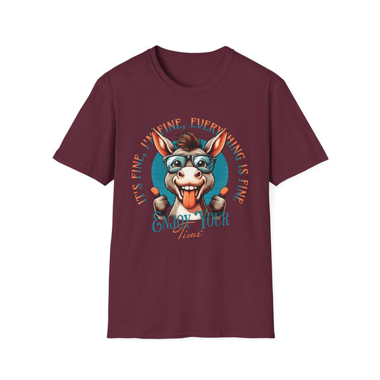 Donkey T-Shirt - Happy Donkey Design
