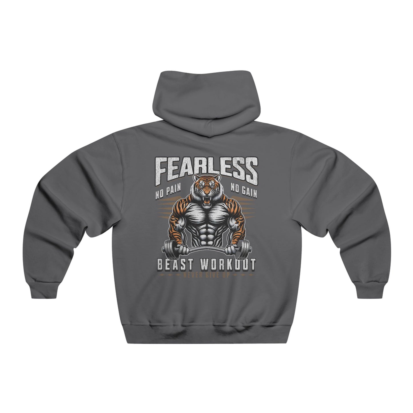 Fearless Tiger Bodybuilding Hoodie