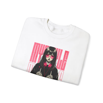 Crewneck Sweatshirt - Stylish Girl Design