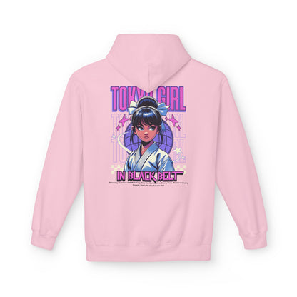 Hoodie Tokyo Girl in Black Belt