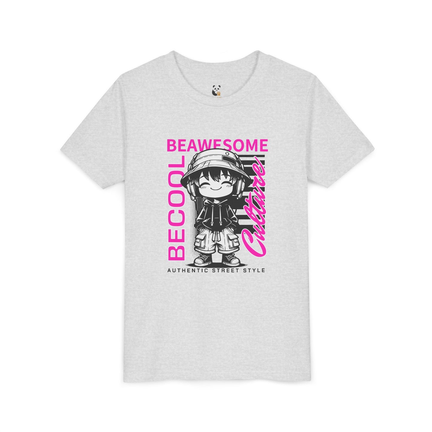 Youth T-Shirt - Be Cool Be Awesome Design
