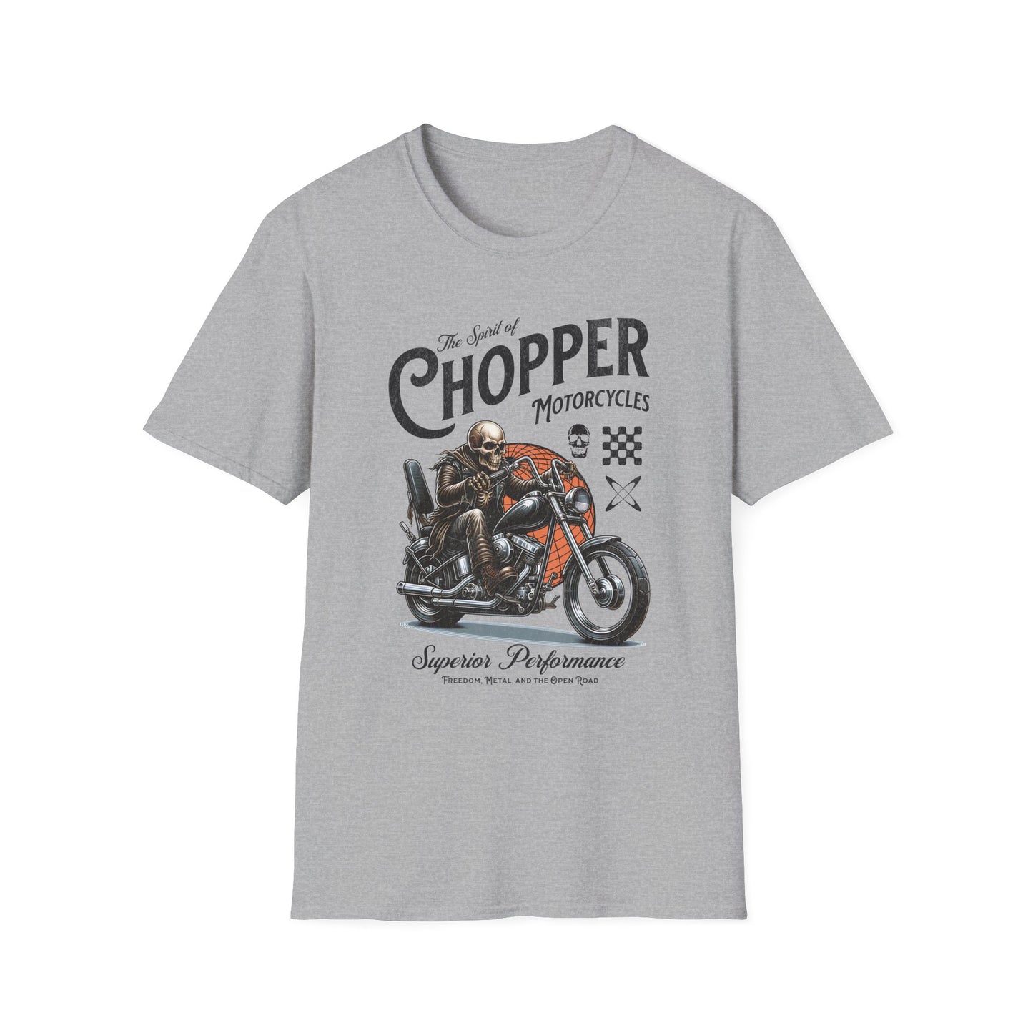 Chopper Motorcycle Unisex T-Shirt