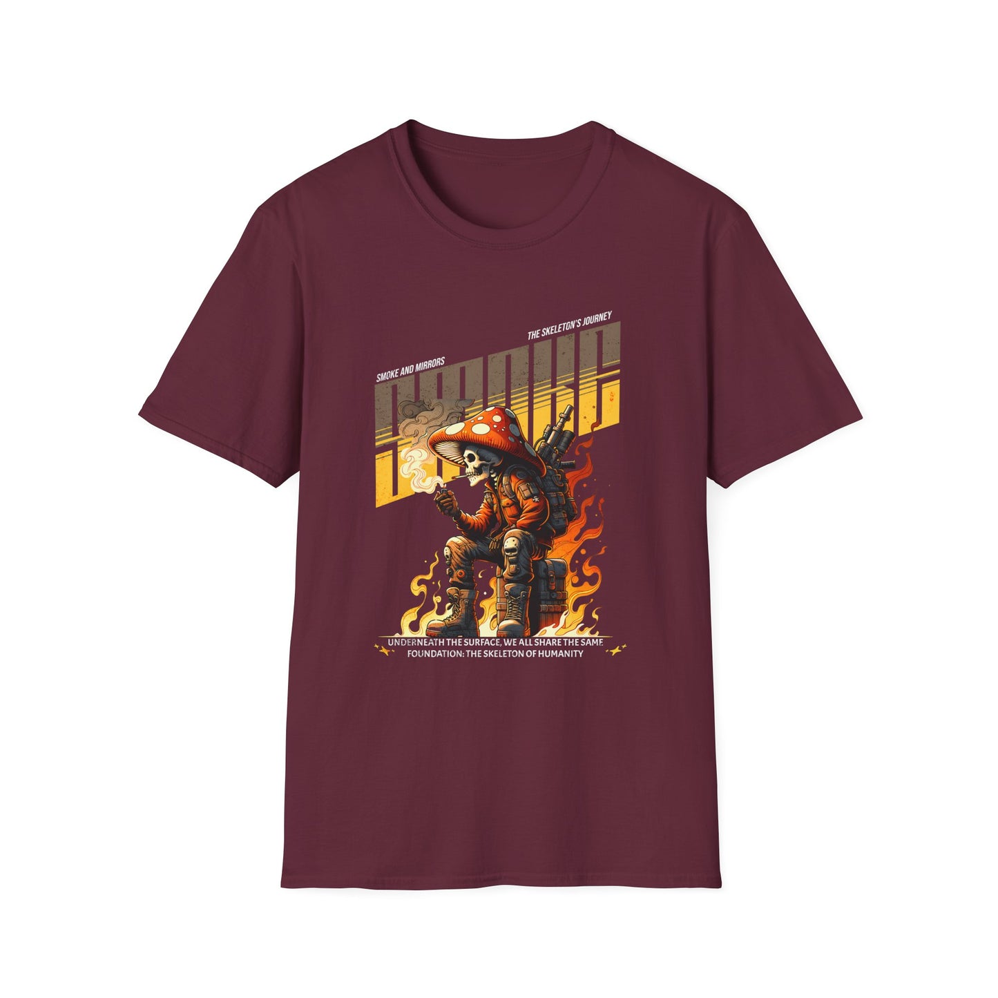 Skeleton Smoker T-Shirt