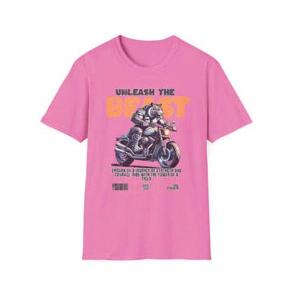 Unleash The Beast, Motorcycle Ride Unisex T-Shirt