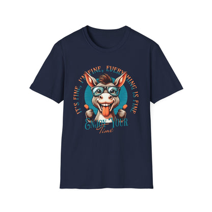 Donkey T-Shirt - Happy Donkey Design