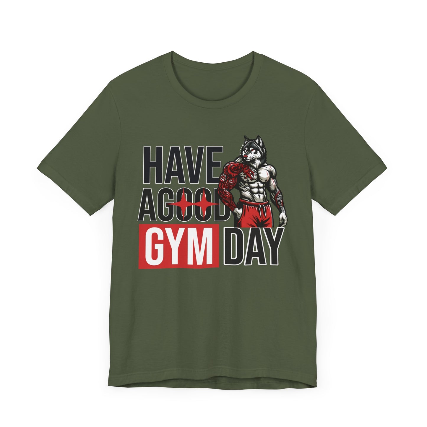 Wolf Fitness Unisex Jersey Short Sleeve Tee