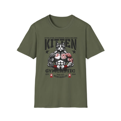 Cat Bodybuilding T-Shirt