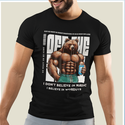 Fitness Time Motivational Workout T-Shirt
